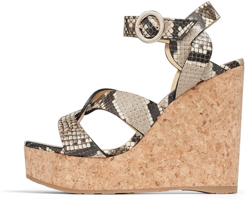 (W) Jimmy Choo Aleili 120 '印花皮革棕色' ALEILI120NKE Buy (W) Jimmy Choo Aleili 120 '印花皮革棕色' ALEILI120NKE