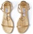 (Women) Jimmy Choo Alodie Flat 'Gold' ALODIEFLATMNA
