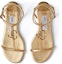Shop (Women) Jimmy Choo Alodie Flat 'Gold' ALODIEFLATMNA