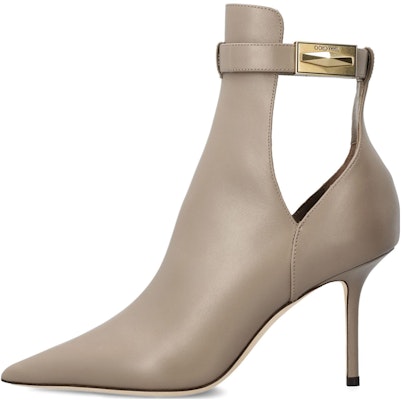 (Women) Jimmy Choo Ankle Boot 'Brown Leather' NELLAB85CLF Buy (Women) Jimmy Choo Ankle Boot 'Brown Leather' NELLAB85CLF