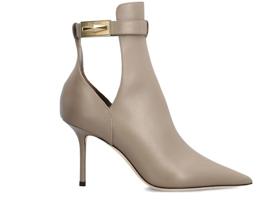 (Women) Jimmy Choo Ankle Boot 'Brown Leather' NELLAB85CLF Order (Women) Jimmy Choo Ankle Boot 'Brown Leather' NELLAB85CLF
