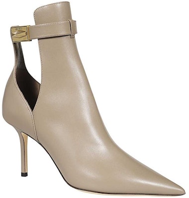 (Women) Jimmy Choo Ankle Boot 'Brown Leather' NELLAB85CLF Order (Women) Jimmy Choo Ankle Boot 'Brown Leather' NELLAB85CLF
