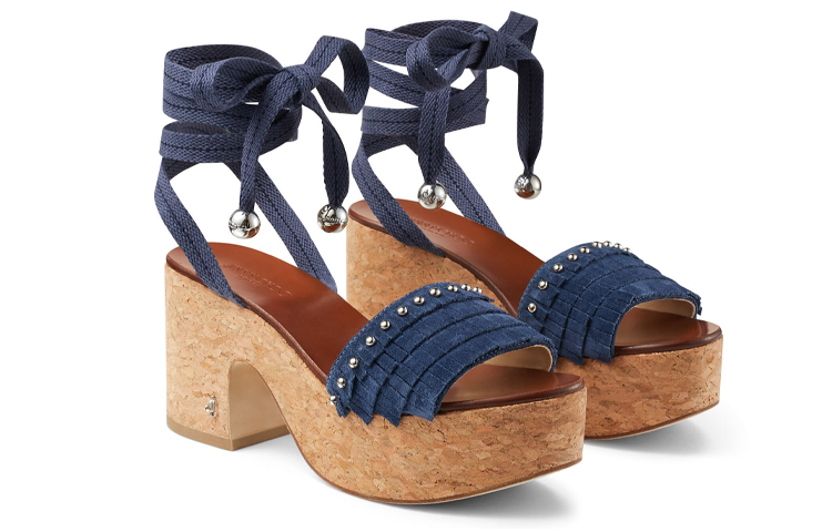 (W) Jimmy Choo Athi 80 'Blue Suede' 圖 2