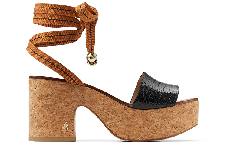 (W) Jimmy Choo Athi 80 'Brown Crocodile Leather' 圖 2