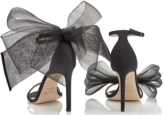 (Women) Jimmy Choo Aveline 100 High Heels 'Black' AVELINE100YMG000074 Lookbook (Women) Jimmy Choo Aveline 100 High Heels 'Black' AVELINE100YMG000074