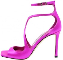 (Women) Jimmy Choo Azia Sandals 'Satin Purple' J000149408 (Women) Jimmy Choo Azia Sandals 'Satin Purple' J000149408