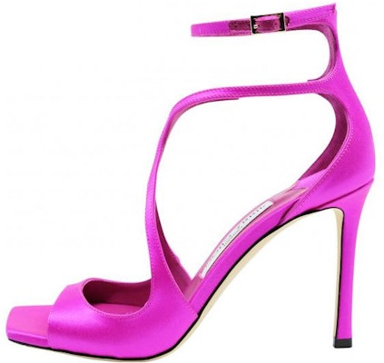 (Women) Jimmy Choo Azia Sandals 'Satin Purple' J000149408 Buy (Women) Jimmy Choo Azia Sandals 'Satin Purple' J000149408