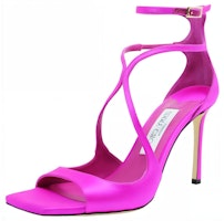 (W) Jimmy Choo Azia 凉鞋 '缎紫色' J000149408 Lookbook (W) Jimmy Choo Azia 凉鞋 '缎紫色' J000149408