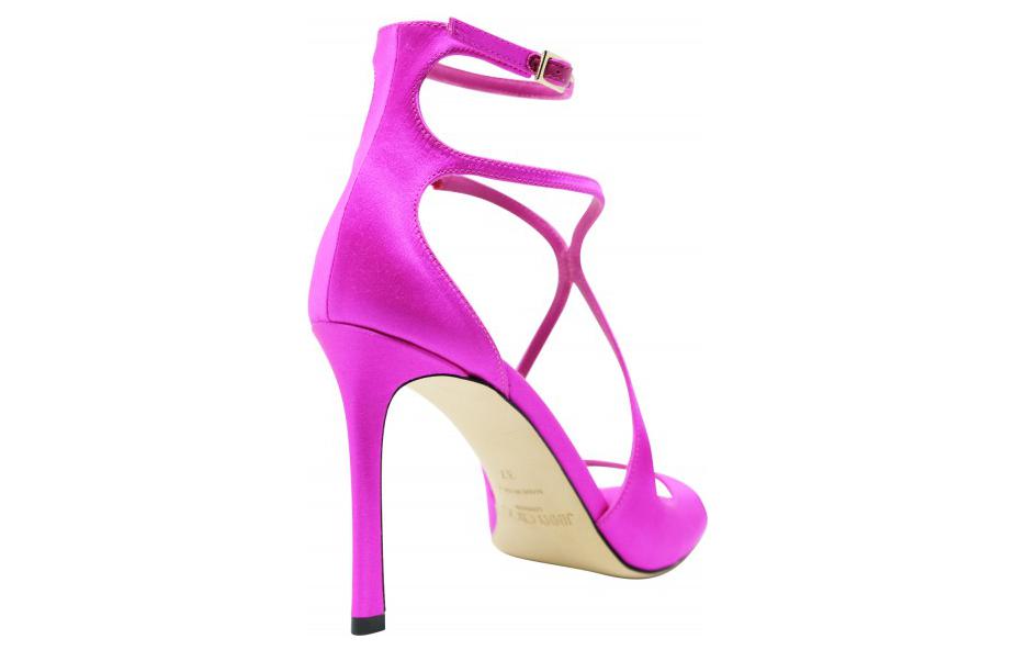 Shop (W) Jimmy Choo Azia 涼鞋 '緞面紫色' J000149408