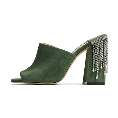 (W) Jimmy Choo Baia 100 'Green'