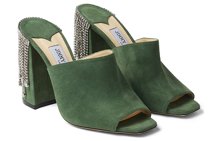 Order (W) ジミー・チュー バイア 100 ''グリーン'' BAIA100DRS0C8398