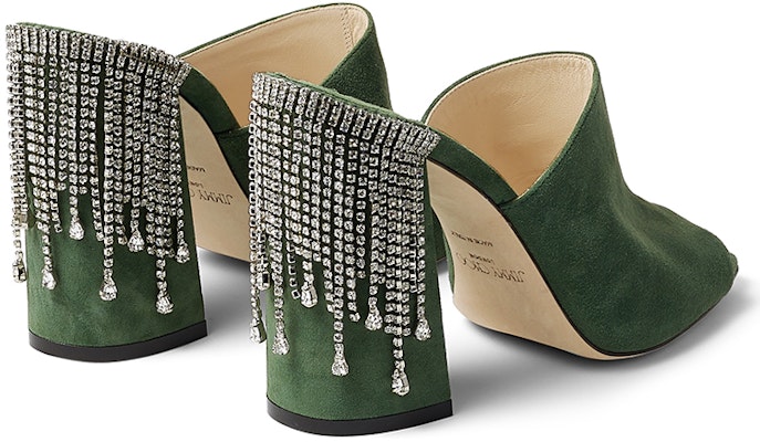 (Women) Jimmy Choo Baia 100 'Green' BAIA100DRS0C8398 Lookbook (Women) Jimmy Choo Baia 100 'Green' BAIA100DRS0C8398