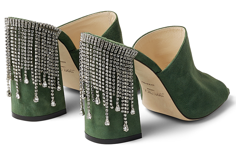 Lookbook (W) ジミー・チュー バイア 100 ''グリーン'' BAIA100DRS0C8398