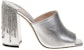 (Women) Jimmy Choo Baia 'Silver Open-Toe' BAIA100DRU0C5301