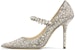 (Women) Jimmy Choo Baily 100 'Crystal and Pearl Ballet Pink' BAILY100DYZ110323
