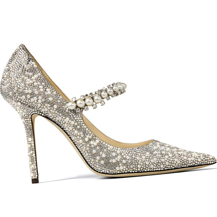 Order (W) Jimmy Choo Baily 100『水晶珍珠芭蕾粉』 BAILY100DYZ110323