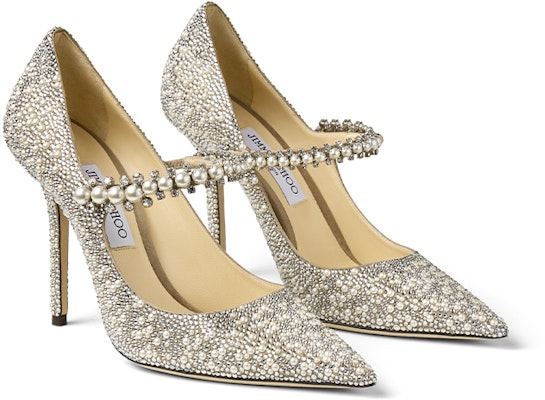 (Women) Jimmy Choo Baily 100 'Crystal and Pearl Ballet Pink' BAILY100DYZ110323 Order (Women) Jimmy Choo Baily 100 'Crystal and Pearl Ballet Pink' BAILY100DYZ110323