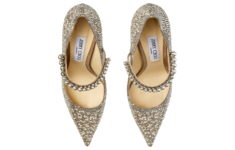 Shop (W) Jimmy Choo Baily 100『水晶珍珠芭蕾粉』 BAILY100DYZ110323