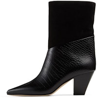 (Women) Jimmy Choo Bear 65 Cowboy Boots 'Black Croc-Embossed Leather' BEAR65XYZ (Women) Jimmy Choo Bear 65 Cowboy Boots 'Black Croc-Embossed Leather' BEAR65XYZ