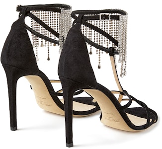(W) Sandalias de Tacón Alto Jimmy Choo Bijou 100 'Negro' BIJOU100DRS000757 Lookbook (W) Sandalias de Tacón Alto Jimmy Choo Bijou 100 'Negro' BIJOU100DRS000757