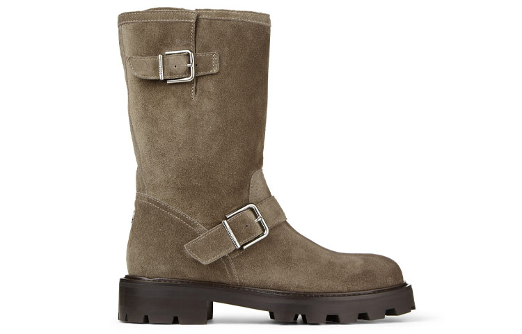 Order (W) Jimmy Choo Biker II 靴子 '淺棕貂絨' BIKERIISVV