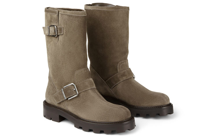 Lookbook (W) Jimmy Choo Biker II 靴子 '淺棕貂絨' BIKERIISVV