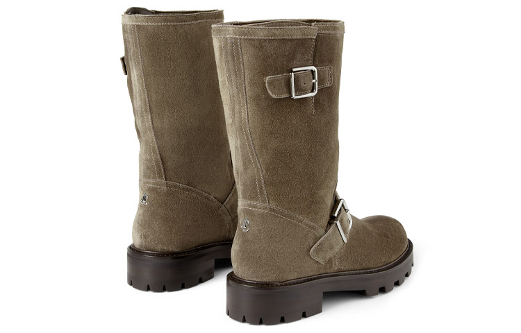 Shop (W) Jimmy Choo Biker II 靴子 '淺棕貂絨' BIKERIISVV