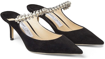 (W) Jimmy Choo Bing 65 ''Black Pointed Toe Mules'' Kasut Tumit Runcing Hitam BING65UAZ Lookbook (W) Jimmy Choo Bing 65 ''Black Pointed Toe Mules'' Kasut Tumit Runcing Hitam BING65UAZ