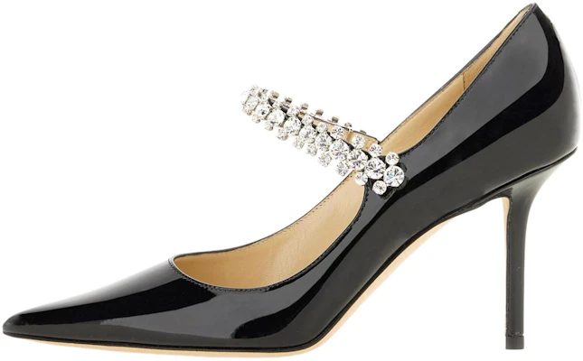 (W) Jimmy Choo Bing Scarpe Donna Tacco a Spillo Pelle Nera Punta Chiusa 8.5cm BINGPUMP85PAT Black Buy (W) Jimmy Choo Bing Scarpe Donna Tacco a Spillo Pelle Nera Punta Chiusa 8.5cm BINGPUMP85PAT Black