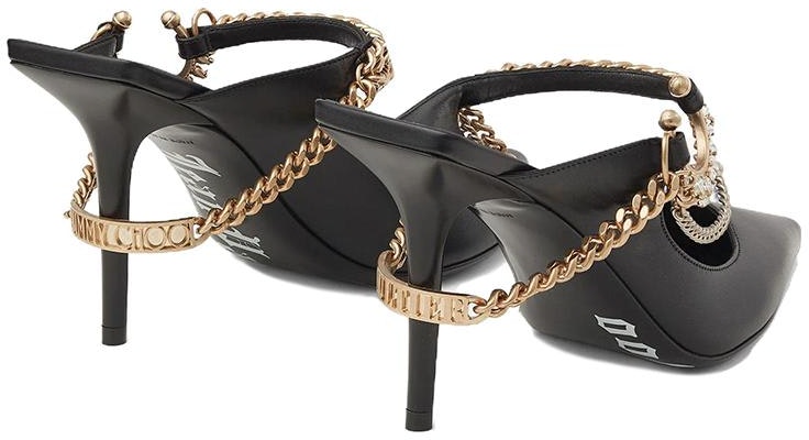 (Women) Jimmy Choo Bing Mule 'Black Leather' JCXJPGBINGCLF010003 Lookbook (Women) Jimmy Choo Bing Mule 'Black Leather' JCXJPGBINGCLF010003