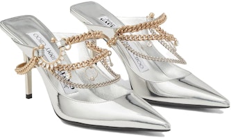 (W) Jimmy Choo Bing Mule ''Kulit Perak'' JCXJPGBINGQUIAA0009 Order (W) Jimmy Choo Bing Mule ''Kulit Perak'' JCXJPGBINGQUIAA0009