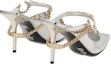 Lookbook (Women) Jimmy Choo Bing Mule 'Silver Leather' JCXJPGBINGQUIAA0009
