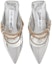 Shop (Women) Jimmy Choo Bing Mule 'Silver Leather' JCXJPGBINGQUIAA0009