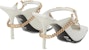 (Women) Jimmy Choo Bing Mule 'White Leather' JCXJPGBINGCLF080108