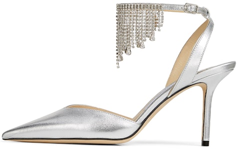 (W) Jimmy Choo Birtie 85 '銀色' BIRTIE85DRU0C5301 Buy (W) Jimmy Choo Birtie 85 '銀色' BIRTIE85DRU0C5301