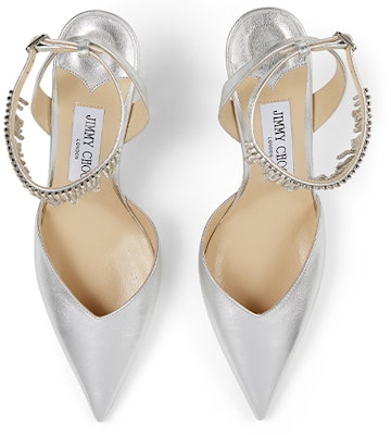 (Women) Jimmy Choo Birtie 85 'Silver' BIRTIE85DRU0C5301 Lookbook (Women) Jimmy Choo Birtie 85 'Silver' BIRTIE85DRU0C5301