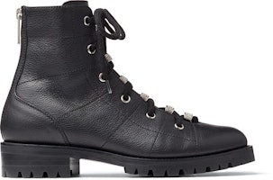 (W) Jimmy Choo Bren Flat ''Hitam'' BRENFLATIUG000071 Order (W) Jimmy Choo Bren Flat ''Hitam'' BRENFLATIUG000071