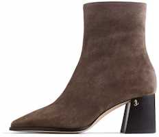 (Women) Jimmy Choo Bryelle 65 Ankle Boot 'Mink Velvet Light Brown' BRYELLE65SVV (Women) Jimmy Choo Bryelle 65 Ankle Boot 'Mink Velvet Light Brown' BRYELLE65SVV