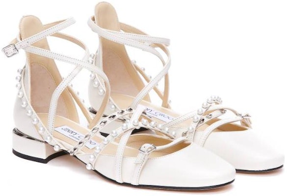 (Women) Jimmy Choo Celestia 'White Leather Round Toe Block Heel' CELESTIA25AXDLATTESILVER Shop (Women) Jimmy Choo Celestia 'White Leather Round Toe Block Heel' CELESTIA25AXDLATTESILVER