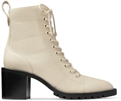 (W) Jimmy Choo Cruz 65 ''Combat Boot Kulit Kasar Krim'' CRUZ65GNL Order (W) Jimmy Choo Cruz 65 ''Combat Boot Kulit Kasar Krim'' CRUZ65GNL