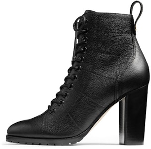 (W) Jimmy Choo Cruz 95 Boots ''Black Grainy Leather Combat'' Sepatu Bot Kulit Hitam. CRUZ95GNL Buy (W) Jimmy Choo Cruz 95 Boots ''Black Grainy Leather Combat'' Sepatu Bot Kulit Hitam. CRUZ95GNL