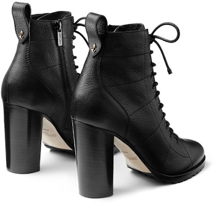 (Women) Jimmy Choo Cruz 95 Boots 'Black Grainy Leather Combat' CRUZ95GNL Shop (Women) Jimmy Choo Cruz 95 Boots 'Black Grainy Leather Combat' CRUZ95GNL