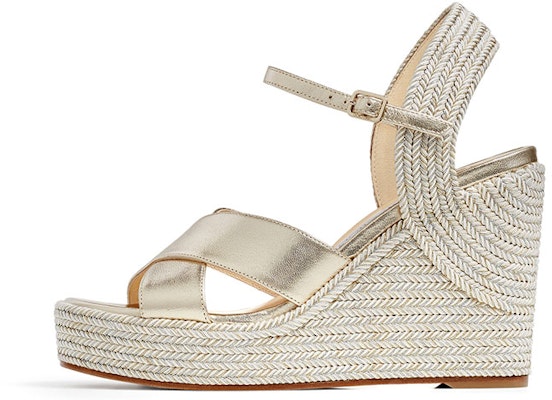 (Women) Jimmy Choo Dellena 100 'White Gold' DELLENA100NMW Buy (Women) Jimmy Choo Dellena 100 'White Gold' DELLENA100NMW
