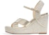(Women) Jimmy Choo Dellena 100 'White Gold' DELLENA100NMW