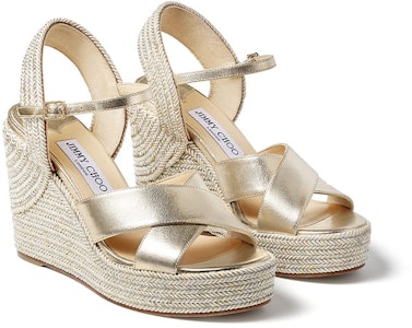 (W) Jimmy Choo Dellena 100 'Blanco Oro' DELLENA100NMW Order (W) Jimmy Choo Dellena 100 'Blanco Oro' DELLENA100NMW