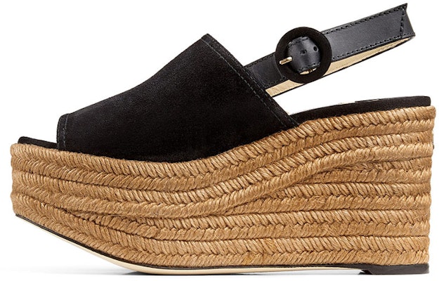 (Women) Jimmy Choo Deya 95 'Black Suede' DEYA95XVJ Buy (Women) Jimmy Choo Deya 95 'Black Suede' DEYA95XVJ