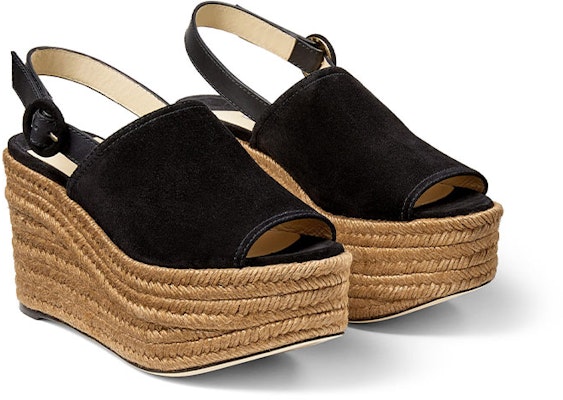 (Women) Jimmy Choo Deya 95 'Black Suede' DEYA95XVJ Order (Women) Jimmy Choo Deya 95 'Black Suede' DEYA95XVJ