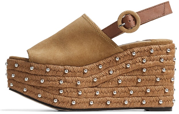 (Women) Jimmy Choo Deya 95 'Brown Suede' DEYA95XVD Buy (Women) Jimmy Choo Deya 95 'Brown Suede' DEYA95XVD