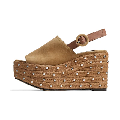 (W) Jimmy Choo Deya 95 'Brown Suede'