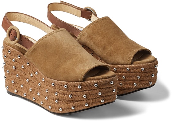 (Women) Jimmy Choo Deya 95 'Brown Suede' DEYA95XVD Order (Women) Jimmy Choo Deya 95 'Brown Suede' DEYA95XVD